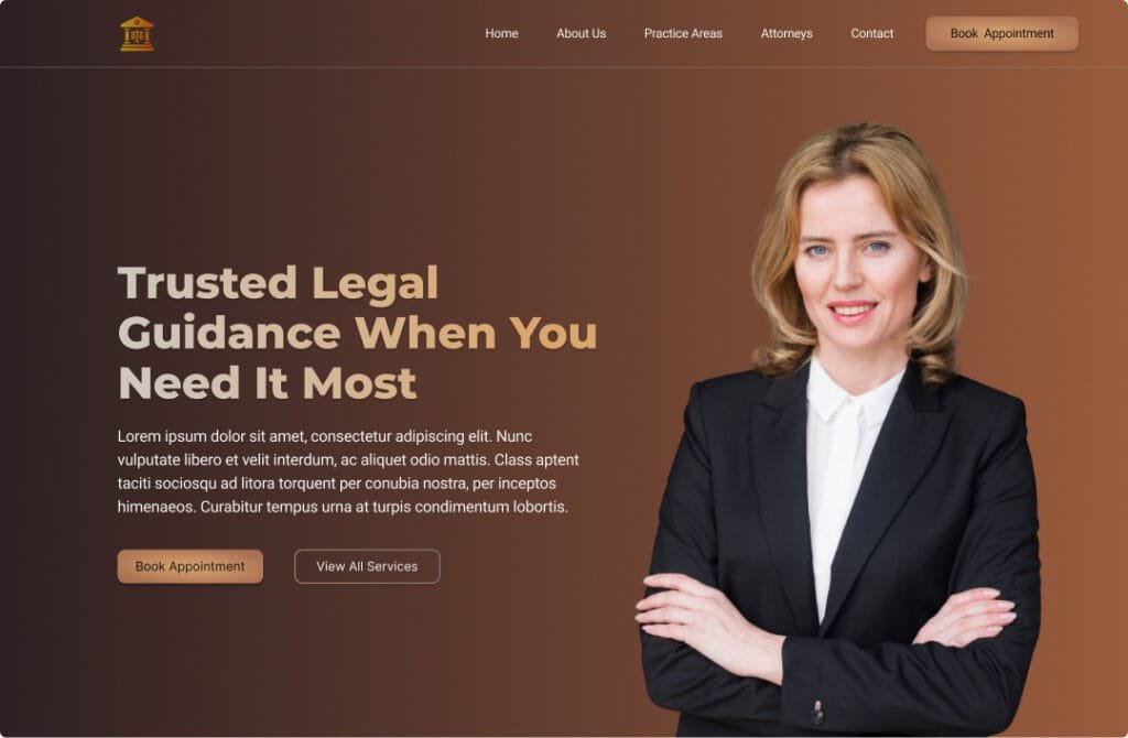 sample website design