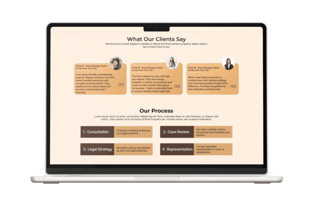 website design for attorneys