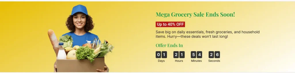 grocery website developer