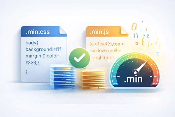 minify css java script