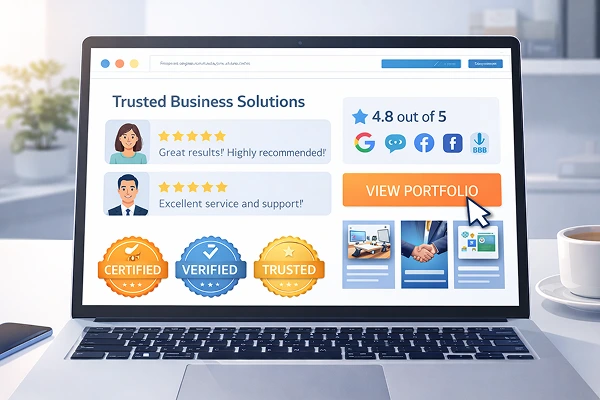 website trust signal